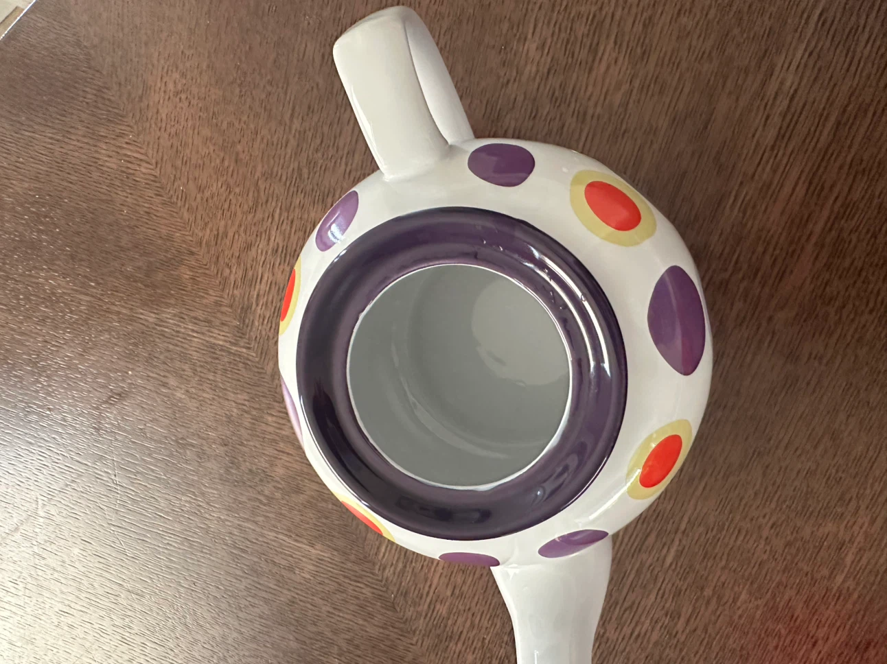 Polka Dot Ceramic Teapot - photo 3