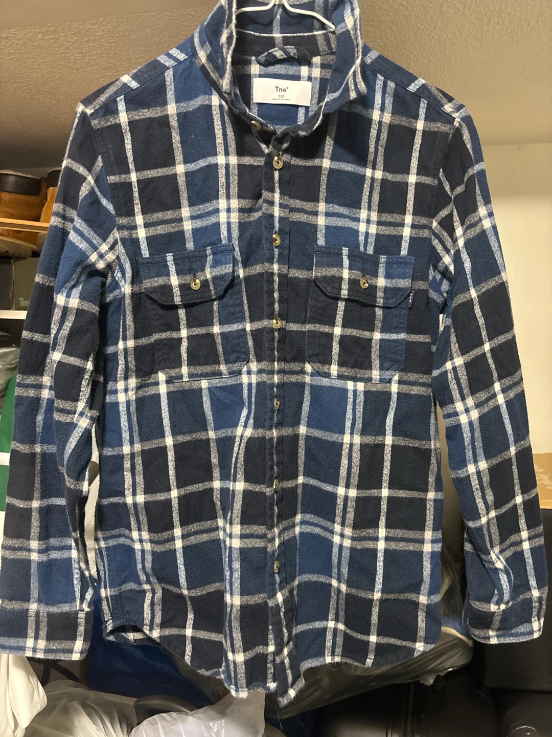 TNA Plaid Flannel Shirt