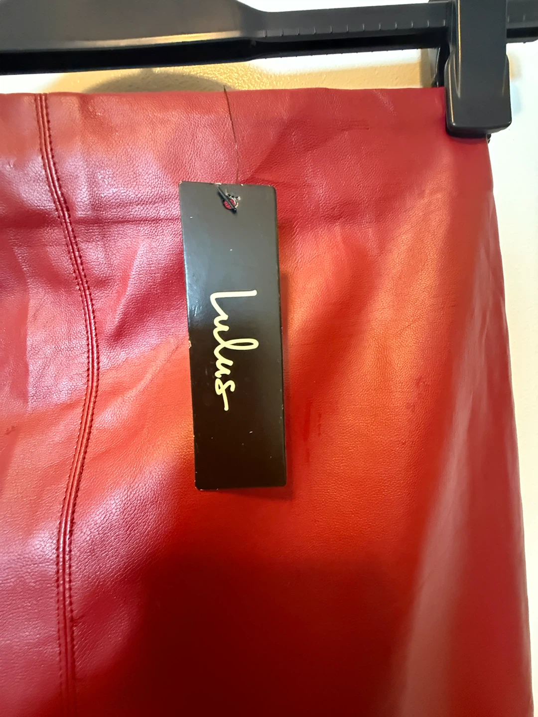 New Lulus Faux Leather Mid/ High Rise Pencil Skirt - photo 5