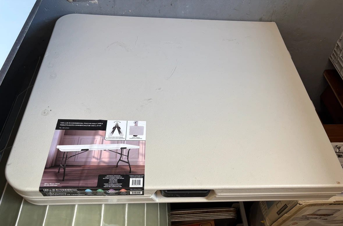 Folding Table - 6 ft - Super Heavy Duty