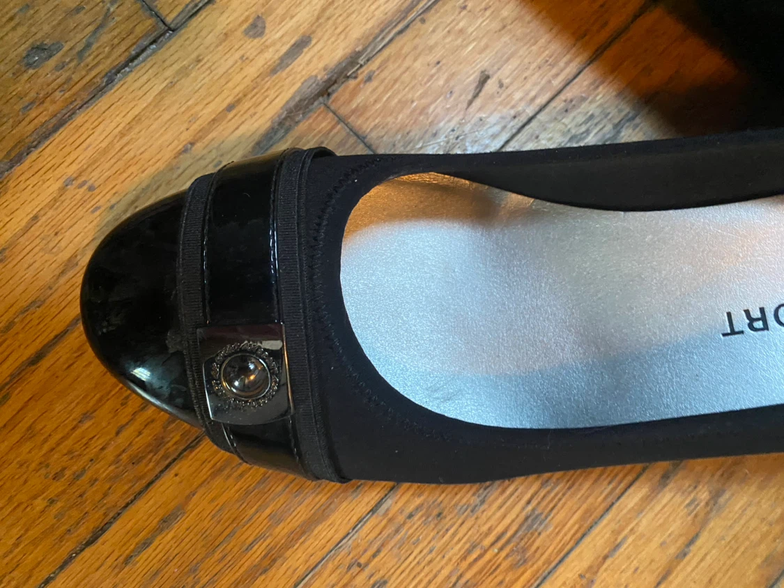 AK Anne Klein Sport Black Ballet Flats - photo 3