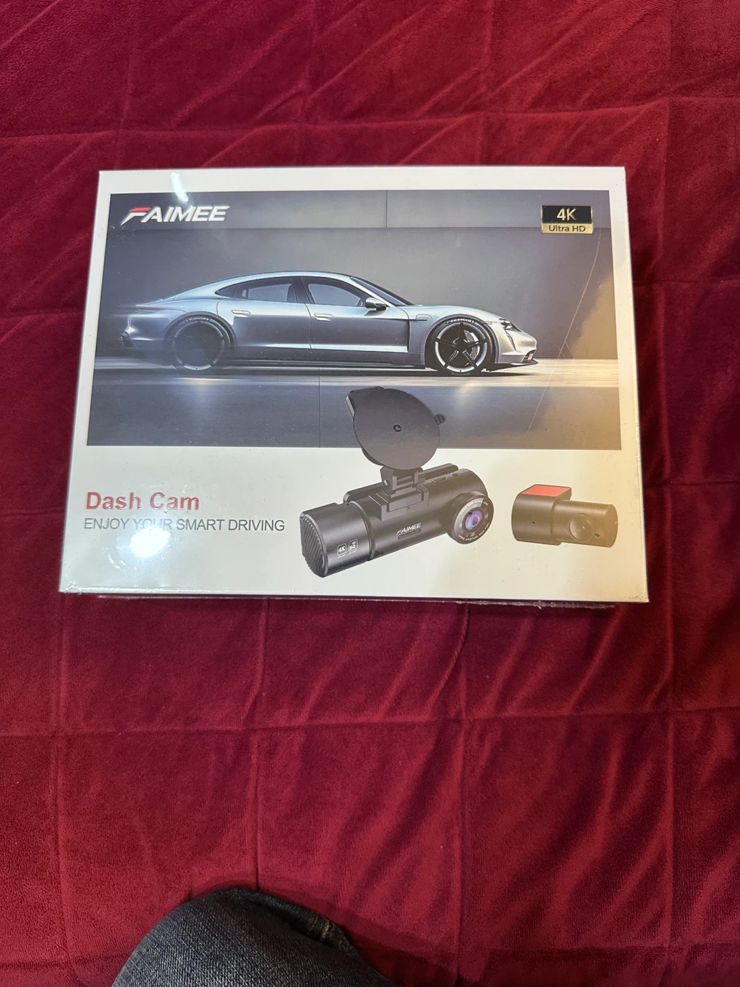 4K+2K+2K 3 Channel Dash Cam Front and Rear, 128GB Card Included