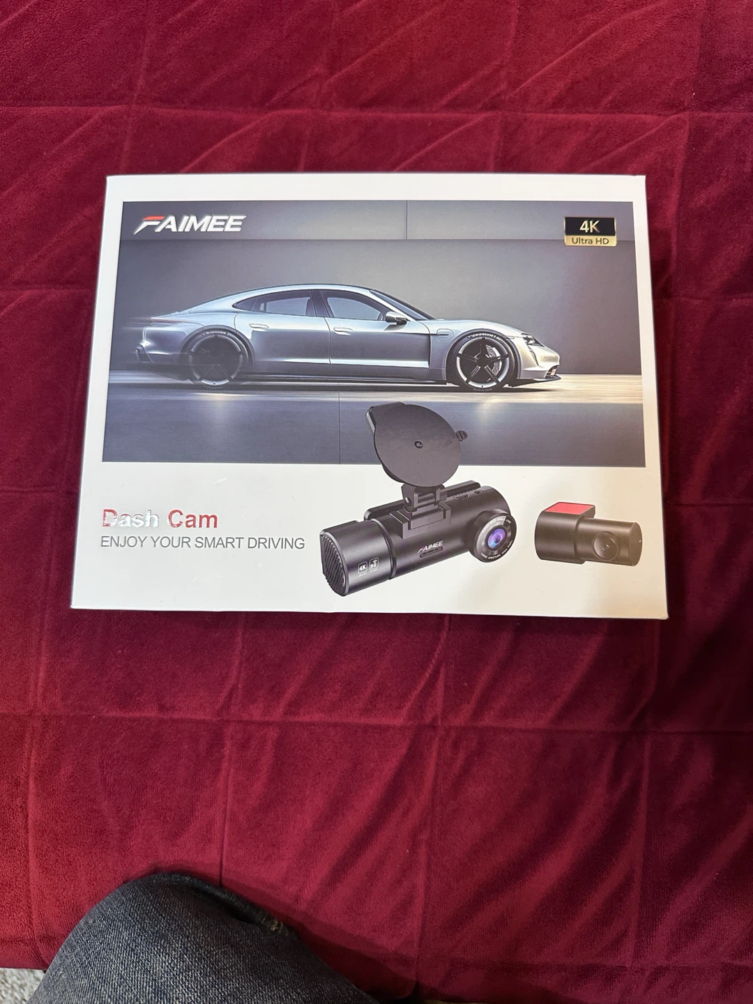 4K+2K+2K 3 Channel Dash Cam Front and Rear, 128GB Card Included