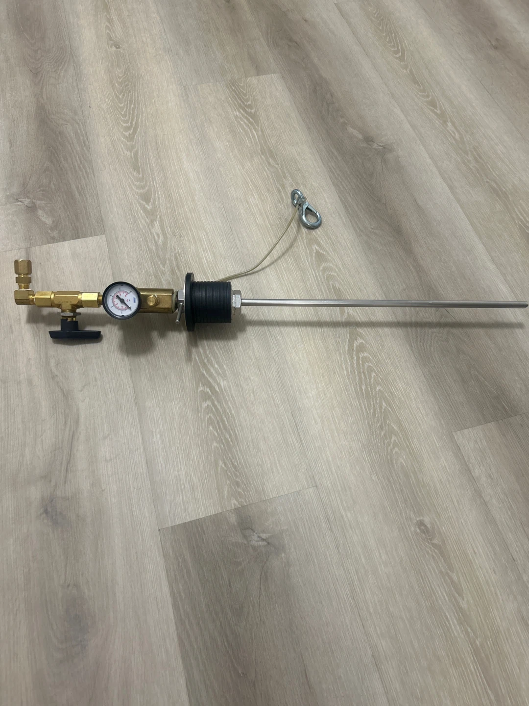Brass Gas Regulator with Gauge ( Wika / Parker) - photo 5