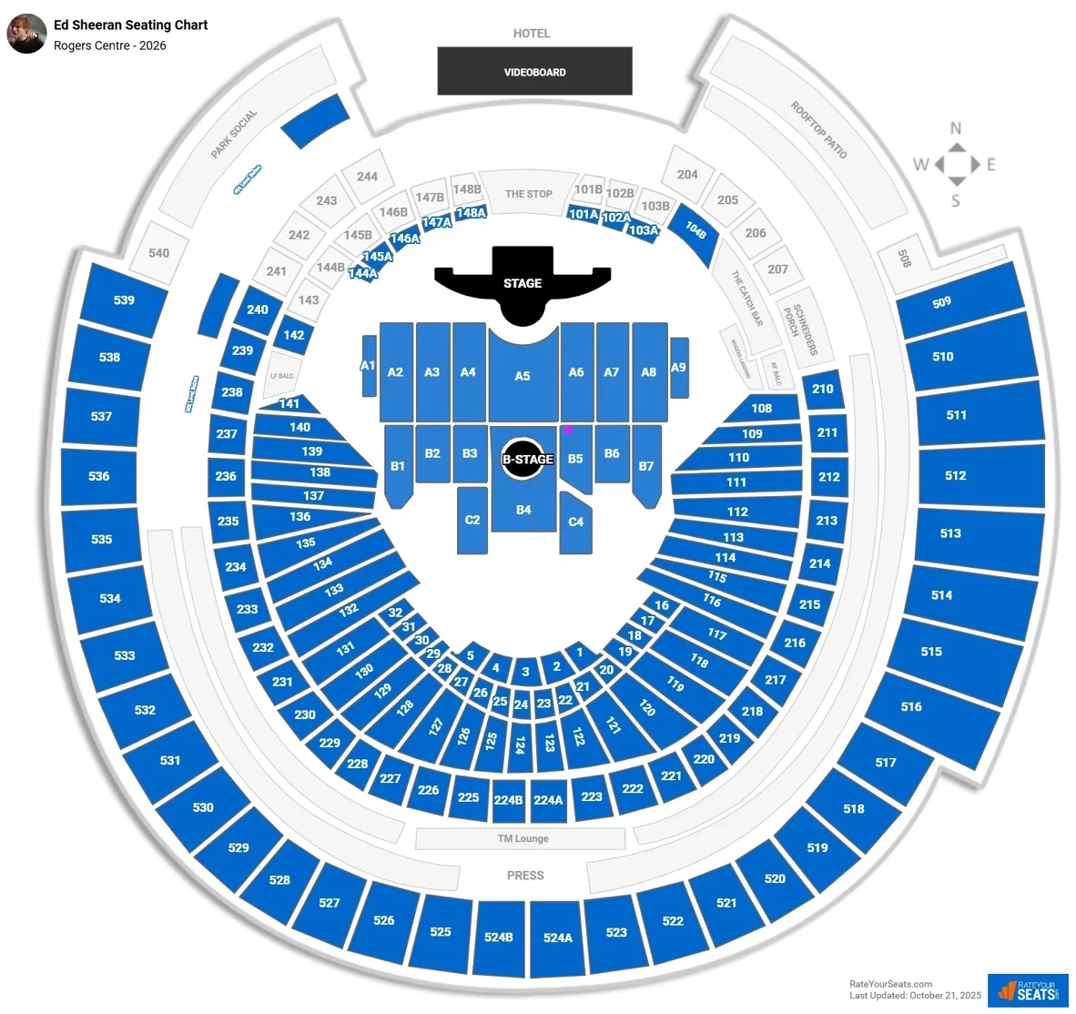 Ed Sheeran: LOOP Tour Ticket - photo 2