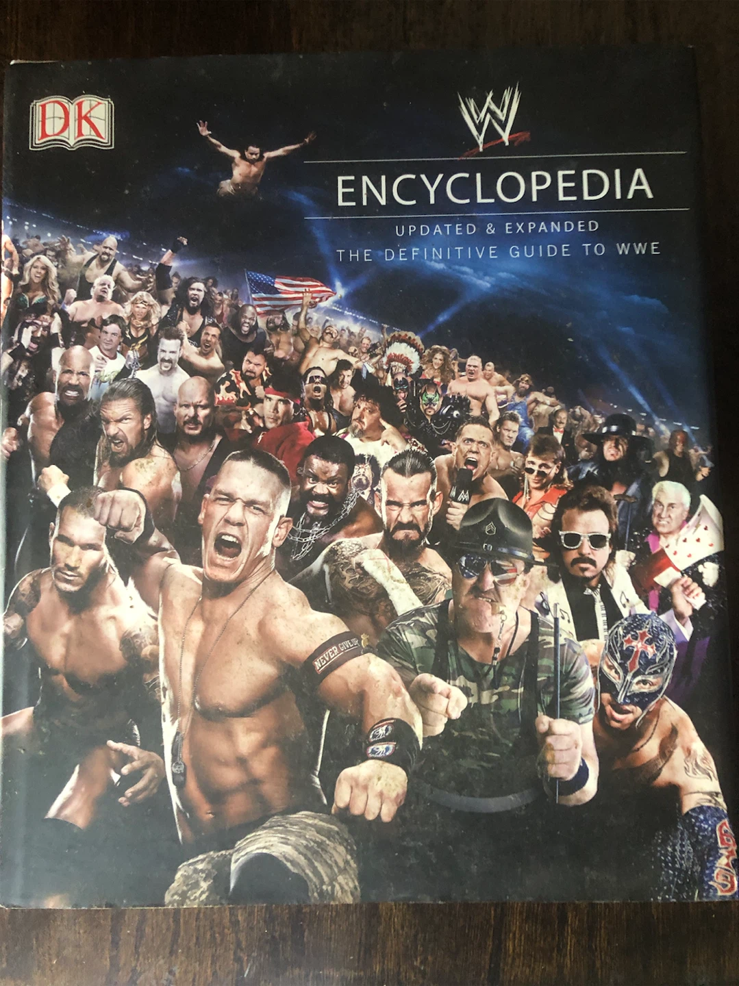 3 hard cover Wwe  books
