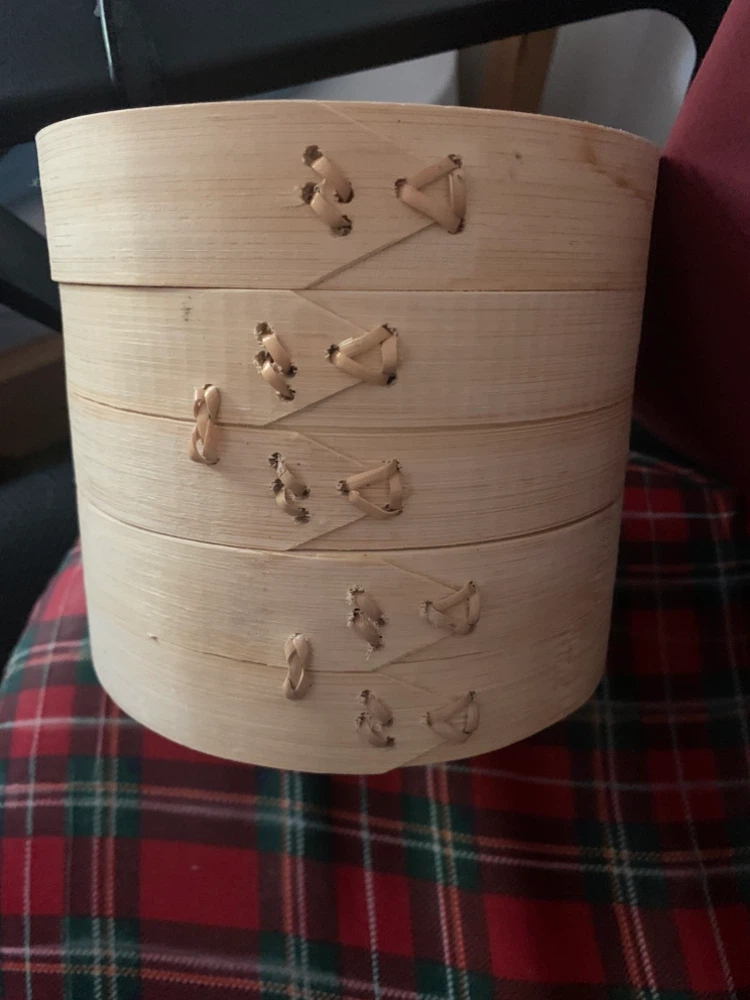Bamboo Steamer Basket Set