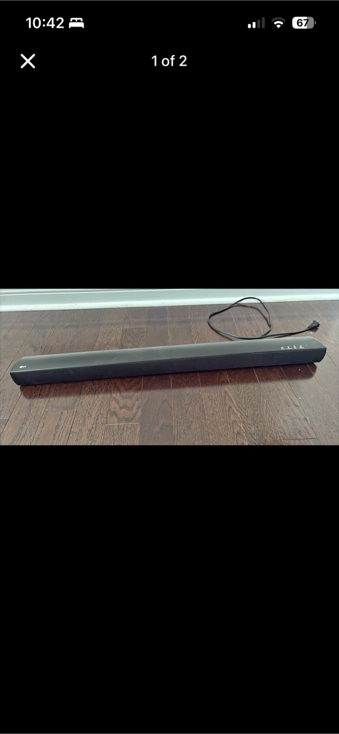 LG sound bar
