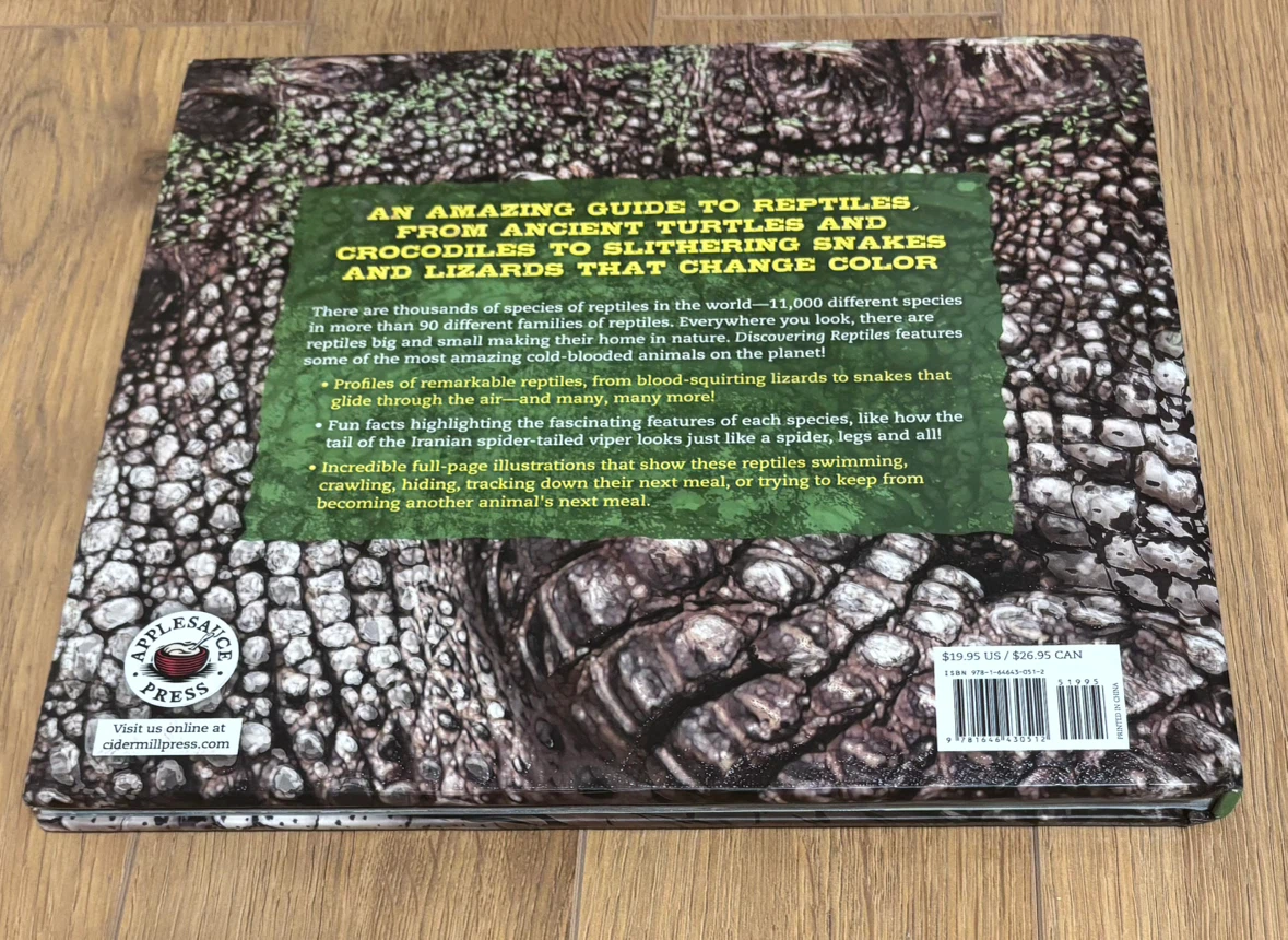 Discovering Reptiles Illustrated Book by Julius Csotonyi - photo 2