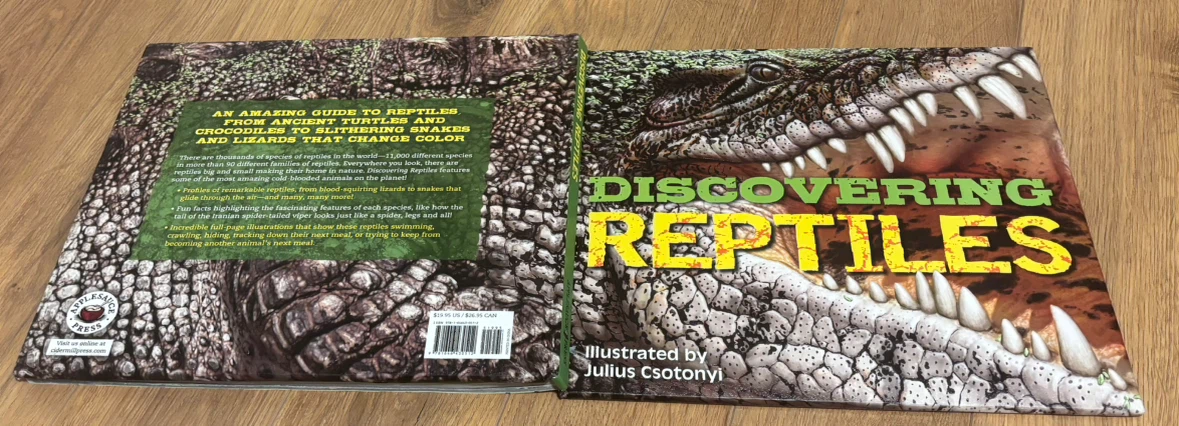 Discovering Reptiles Illustrated Book by Julius Csotonyi - photo 3
