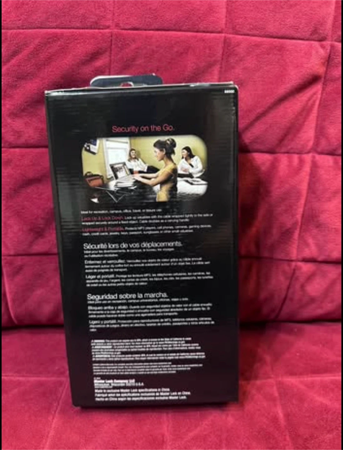 Master Lock Mini Travel Safe with Cable - photo 3