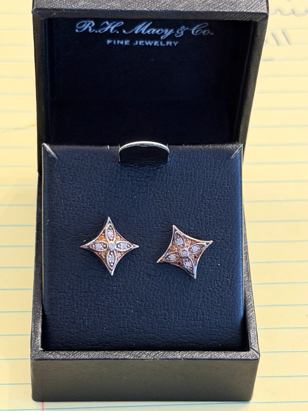 R.H. Macy & Co. Diamond Stud Earrings