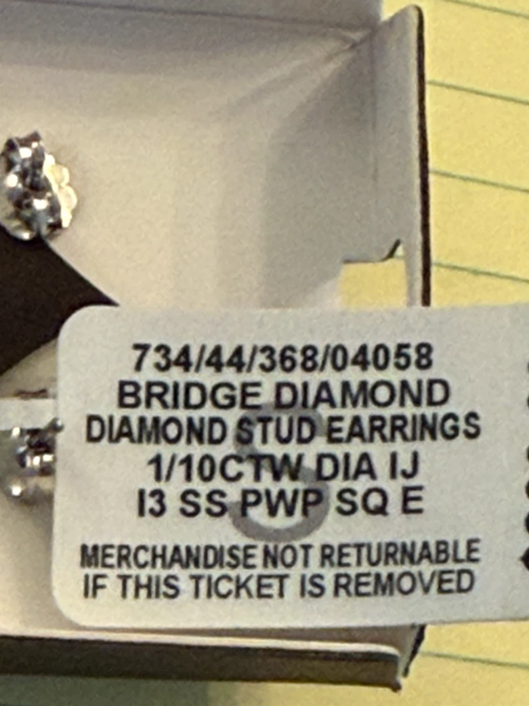 R.H. Macy & Co. Diamond Stud Earrings - photo 4