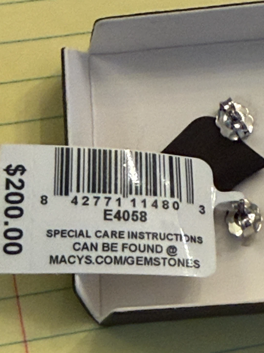 R.H. Macy & Co. Diamond Stud Earrings - photo 5