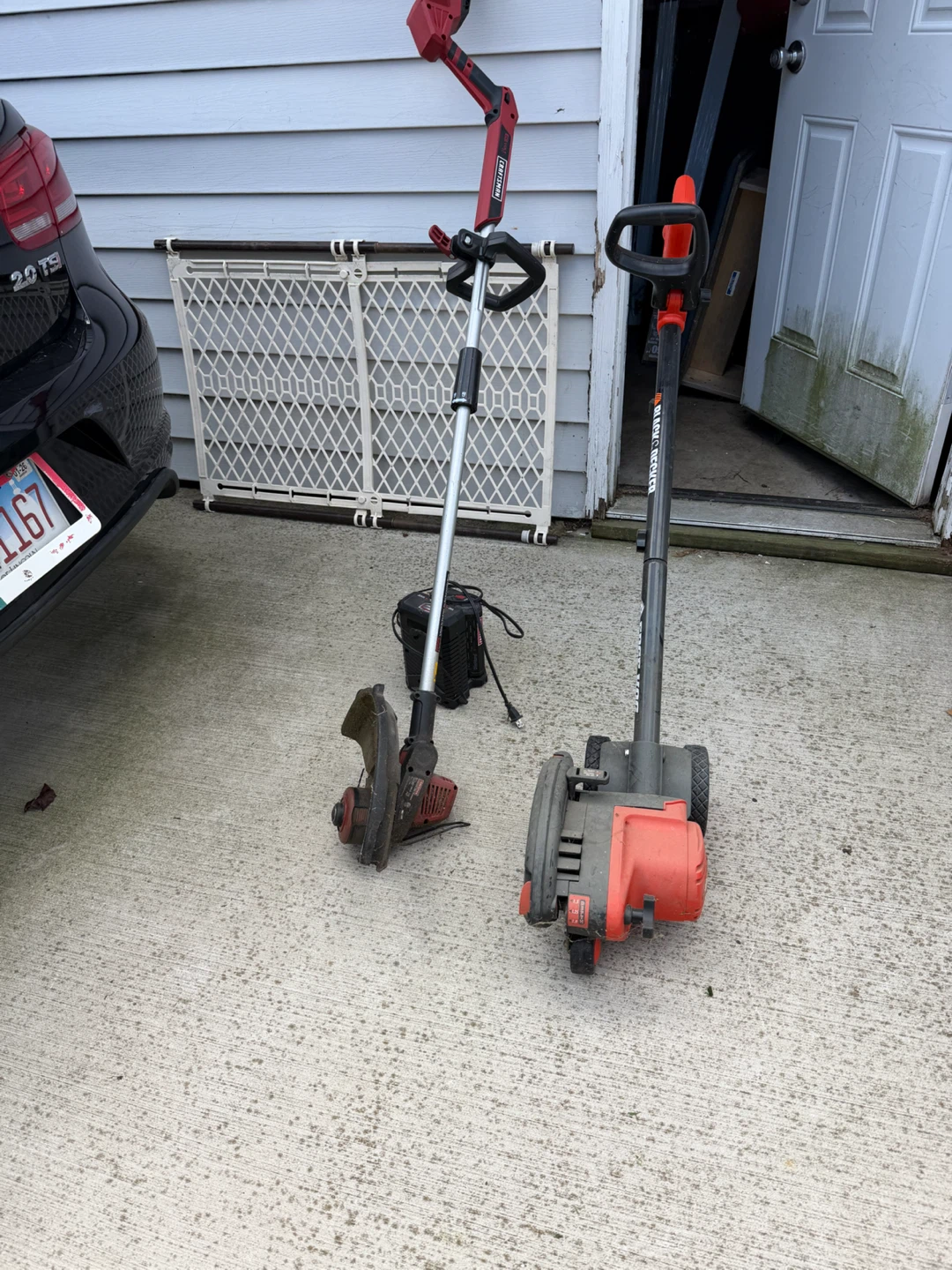 Black & Decker Electric Edger and Craftsman String Trimmer