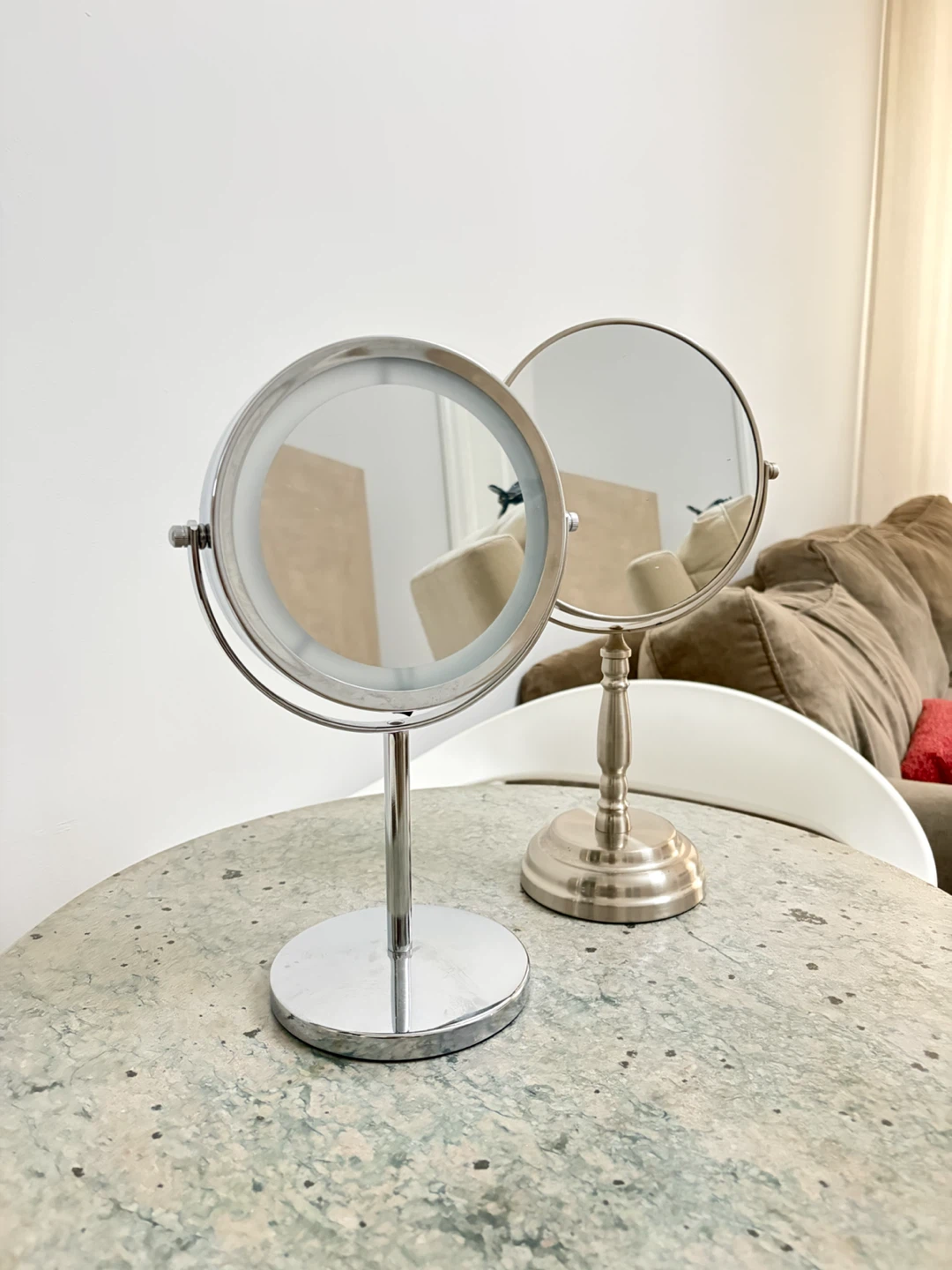 Tabletop Vanity Mirrors (qty 2)