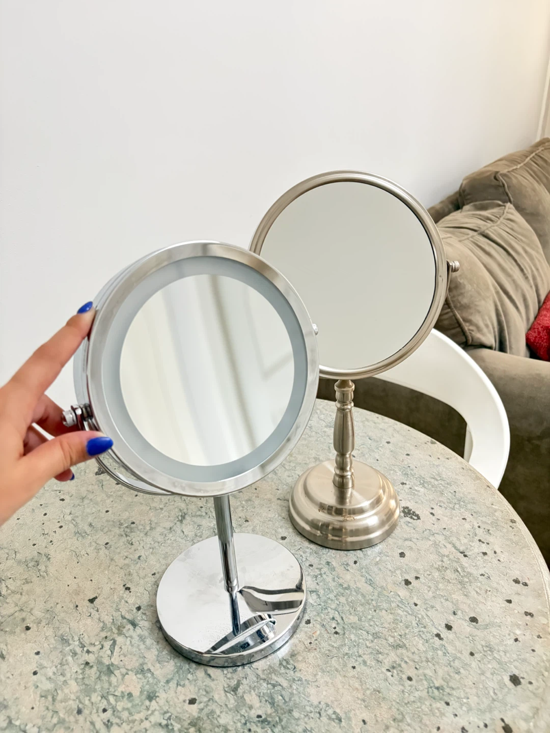 Tabletop Vanity Mirrors (qty 2) - photo 2