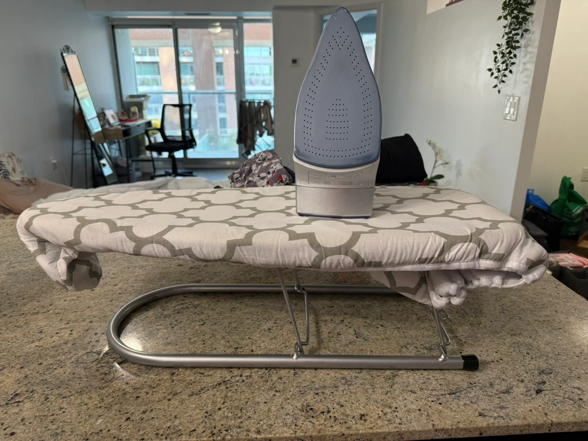 Proctor Silex Ironing Board with Iron