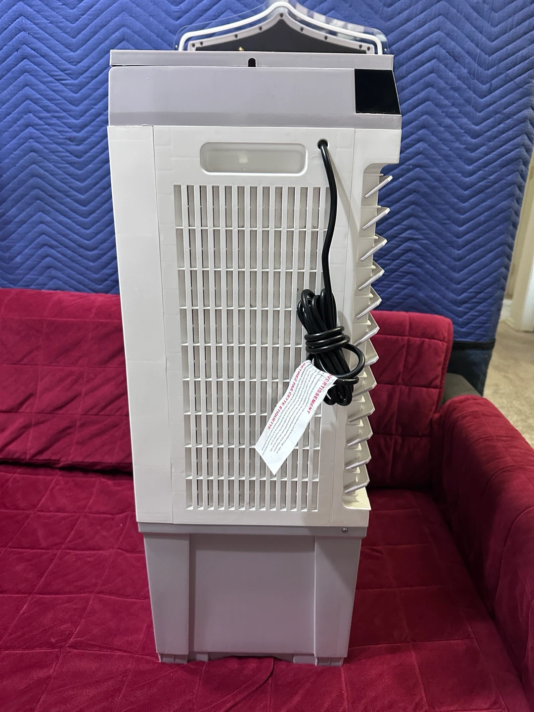 Uthfy 1800 CFM Swamp Cooler, 5.3 Gal Evaporative Air Conditioner - photo 3