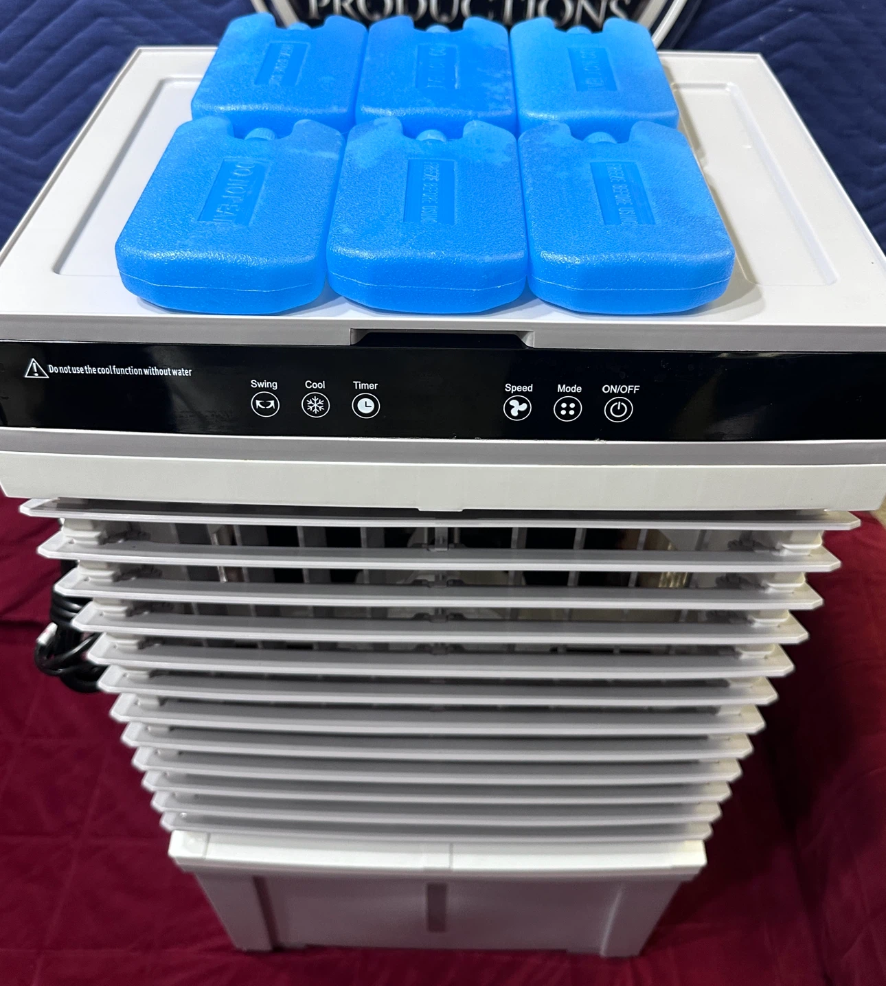 Uthfy 1800 CFM Swamp Cooler, 5.3 Gal Evaporative Air Conditioner - photo 5