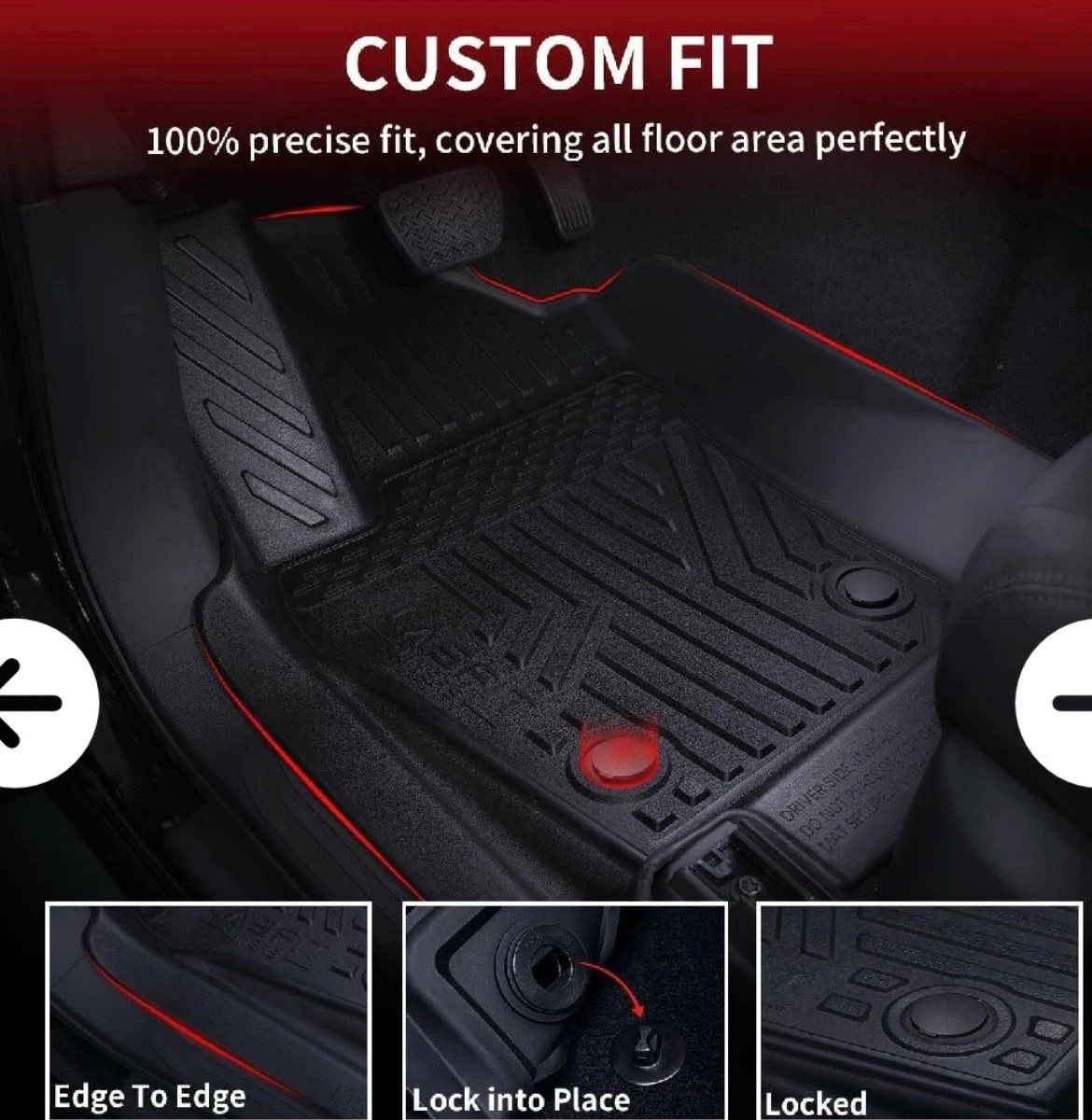 LASfit Liners for Chevrolet Equinox TPE Floor Mats - photo 2
