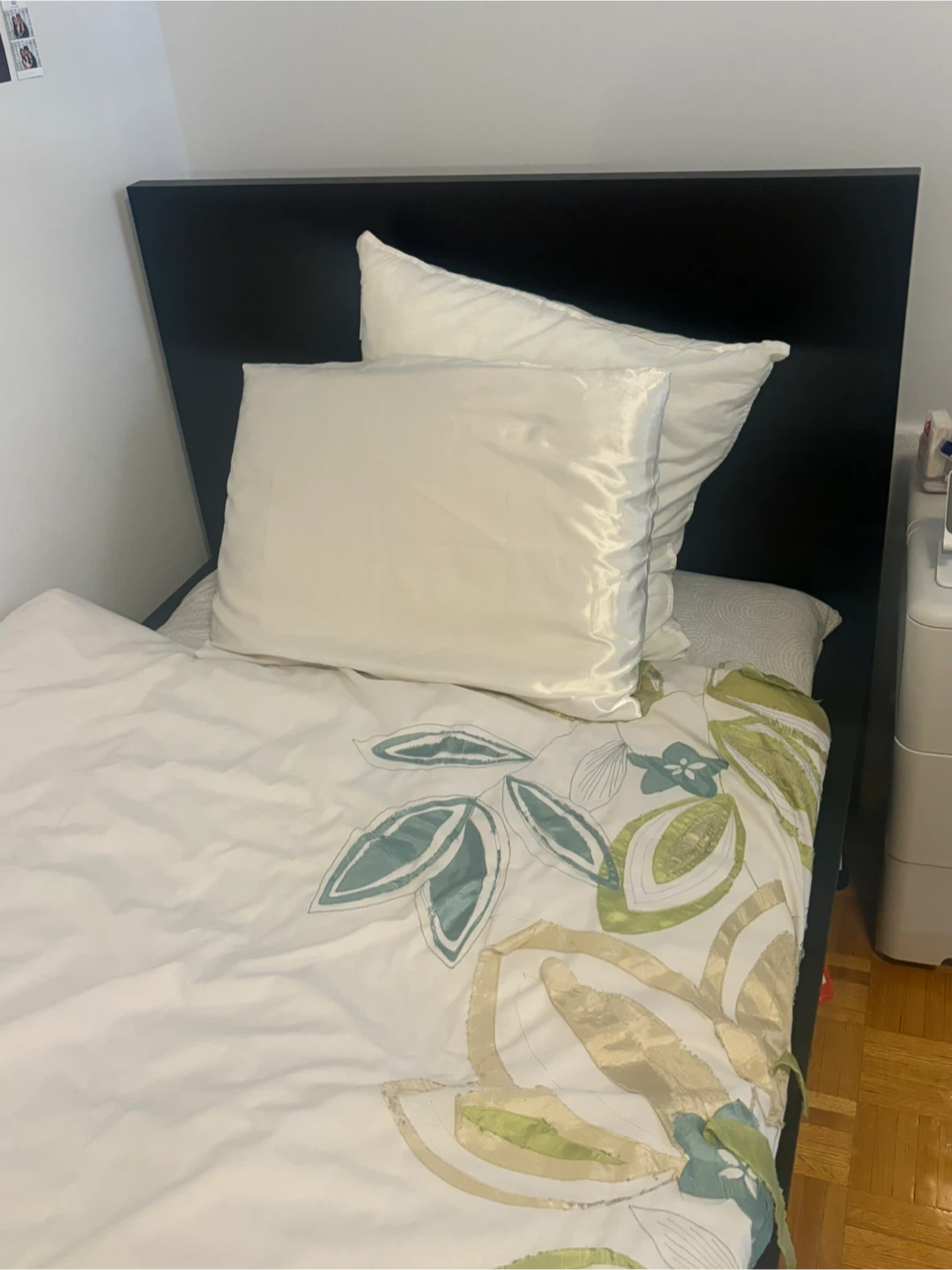 Twin bed + mattress + slats from IKEA