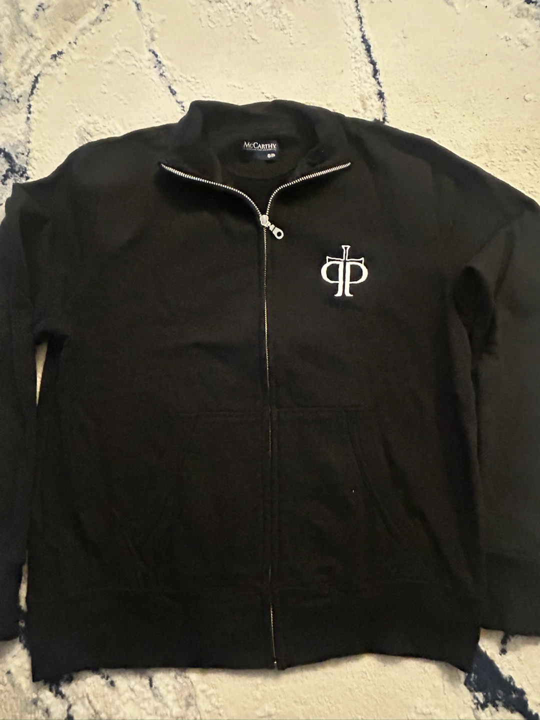 McCarthy Philip Pocock  CS Black Zip-Up Jacket Boys