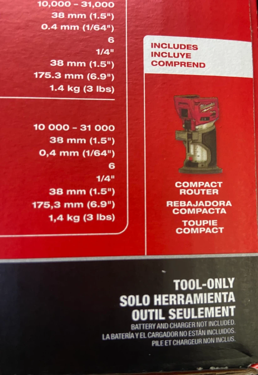Milwaukee M18 FUEL Compact Router (Tool Only) - photo 4