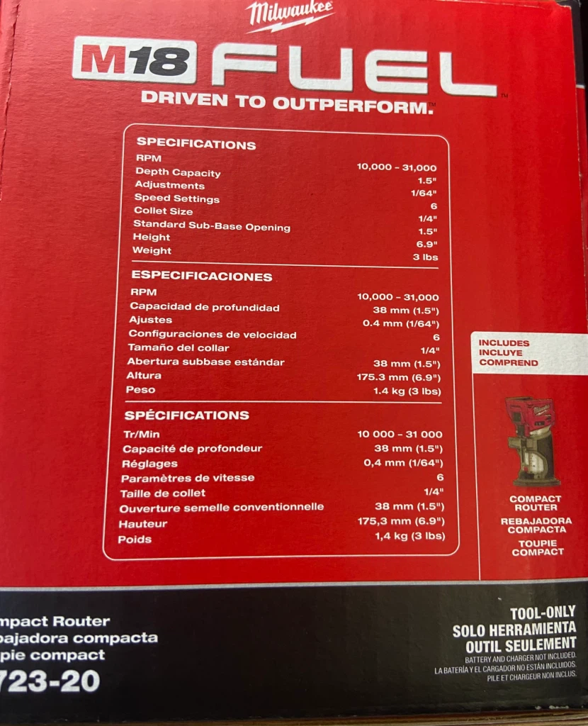 Milwaukee M18 FUEL Compact Router (Tool Only) - photo 5