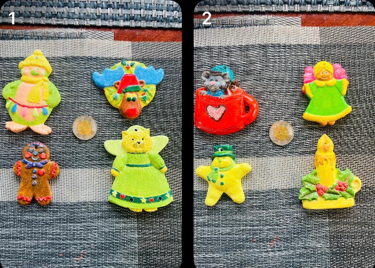 NEW Christmas Ornaments hand-painted w/ FREE gift - photo 5