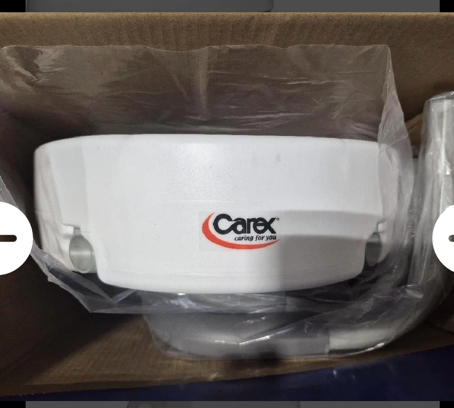 Carex Toilet Seat with Arms for Elongated Toilets - photo 3