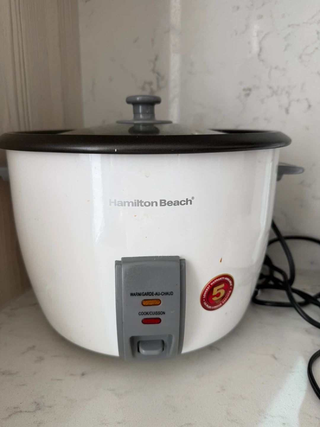 Hamilton Beach Rice Cooker - 30 Cup Capacity