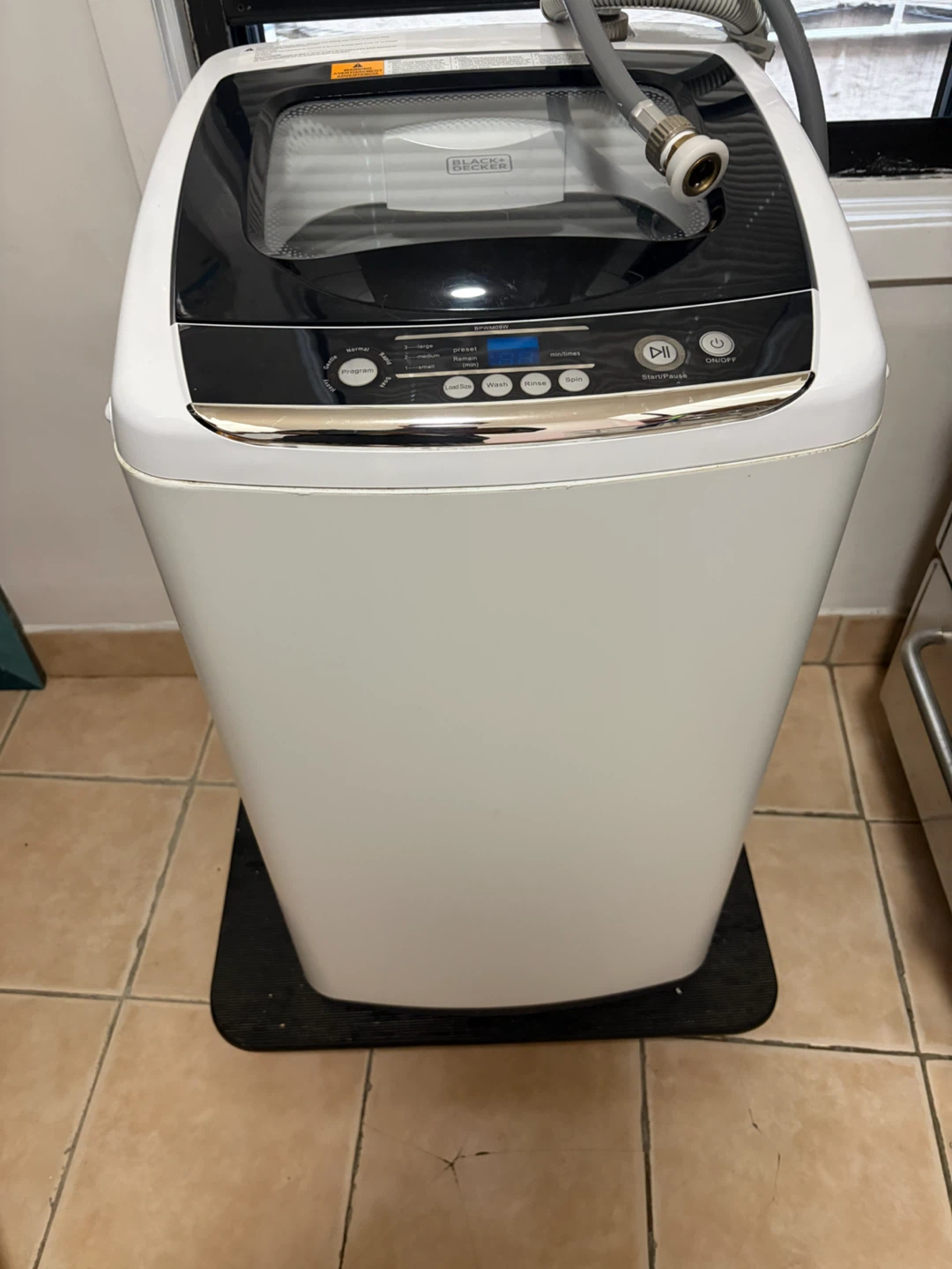 Black+Decker Portable Washing Machine - photo 2