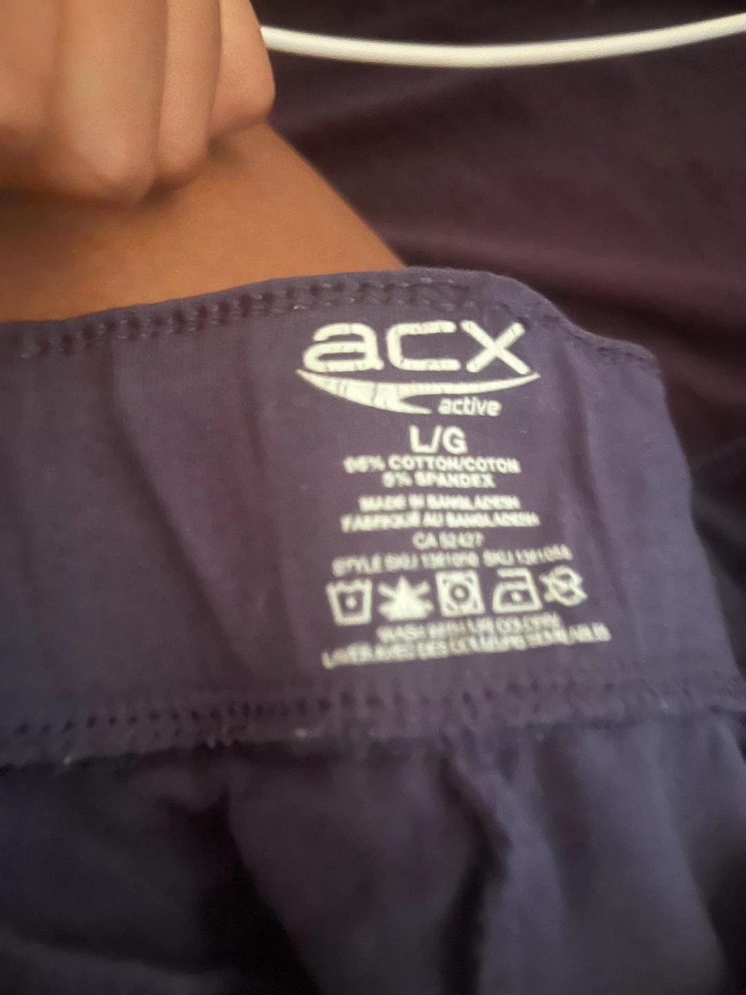 ACX Active Navy Blue Biker Shorts - photo 2