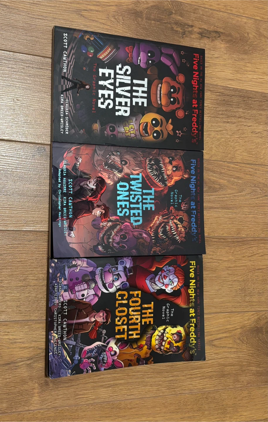 Five Nights at Freddy's The Graphic Novel Series (3 Books)