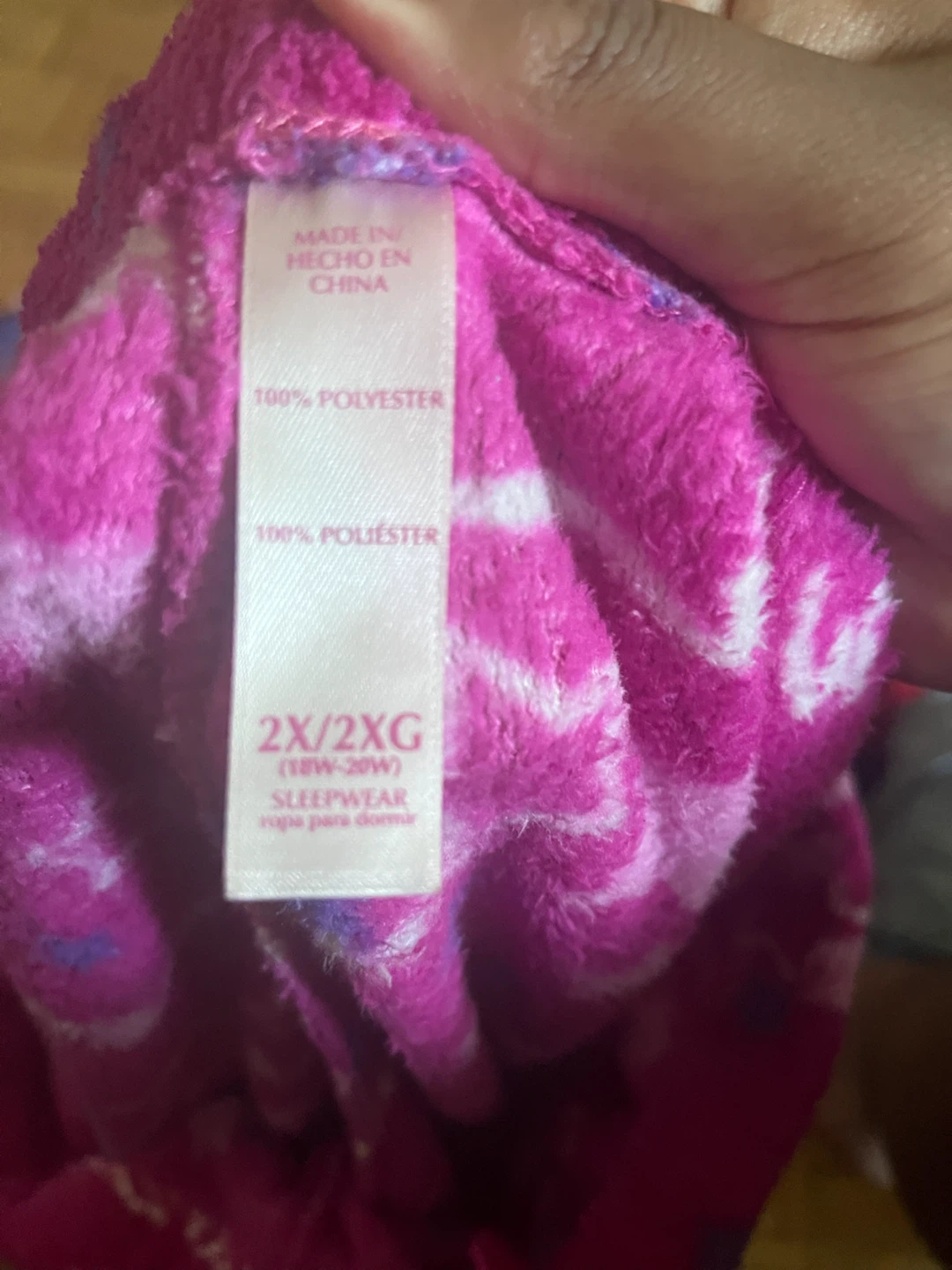Pink Star Fleece Pajama Pants - photo 2