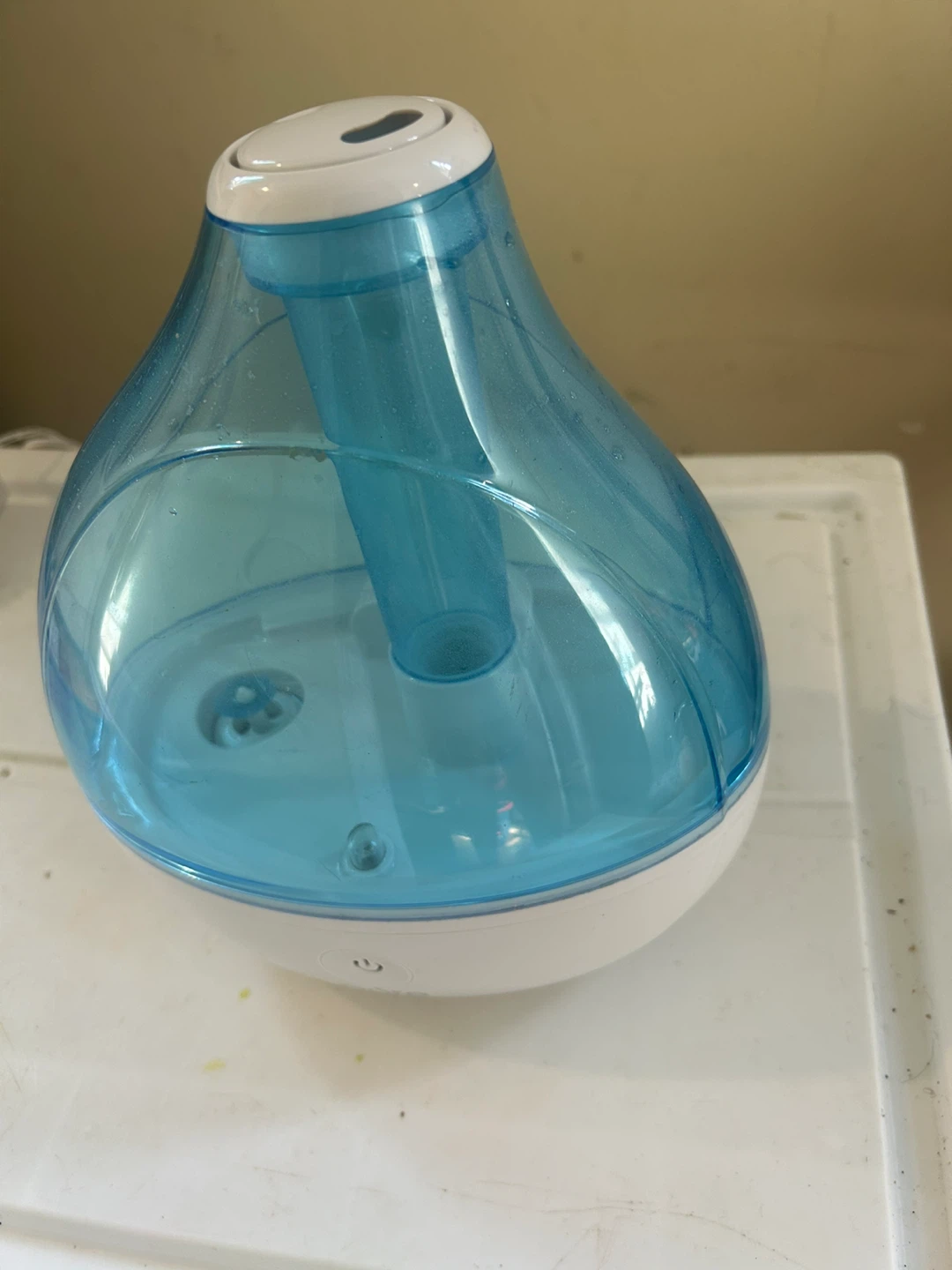 Blue and White Humidifier