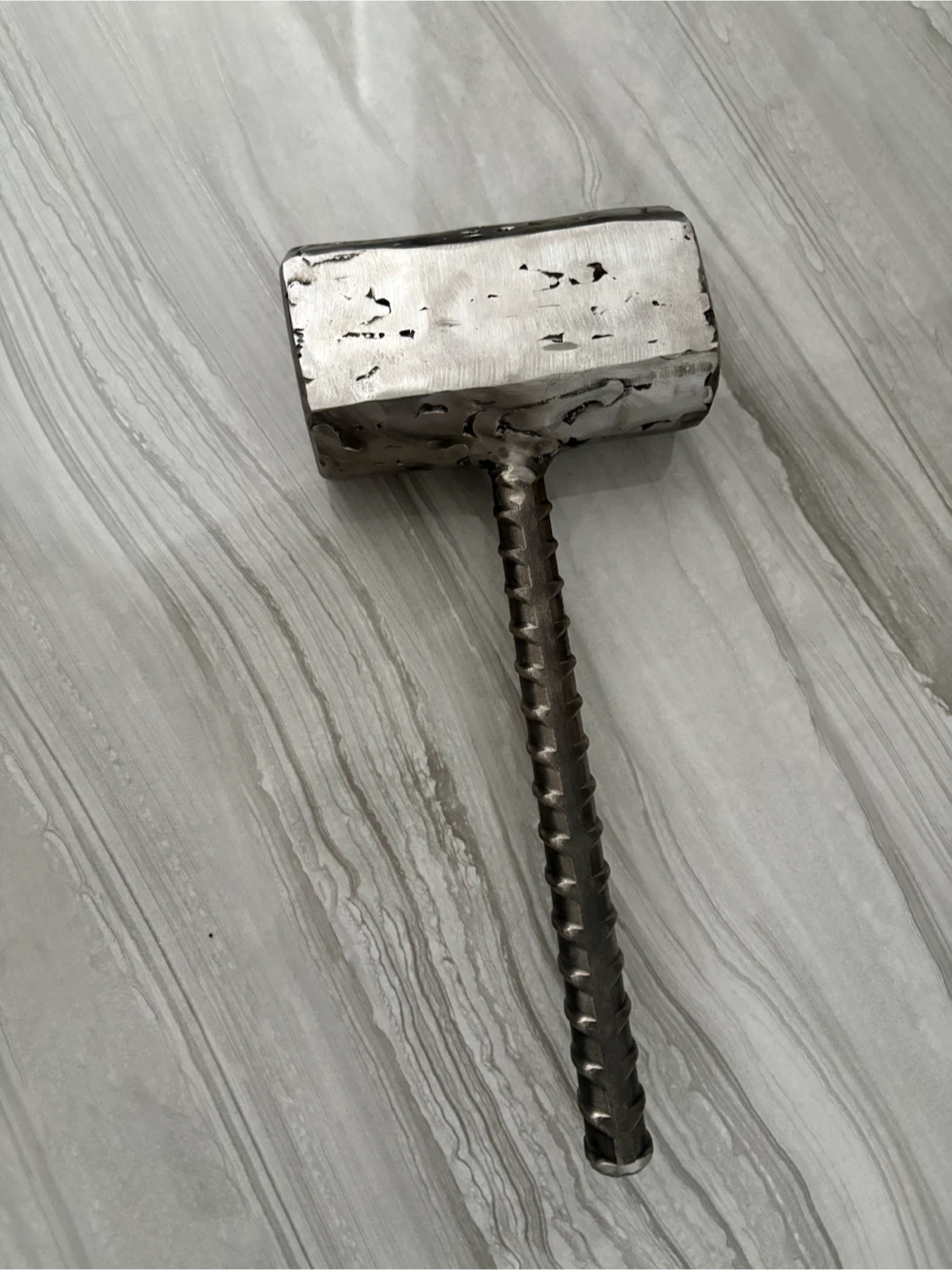 Handmade Metal Mjolnir Replica