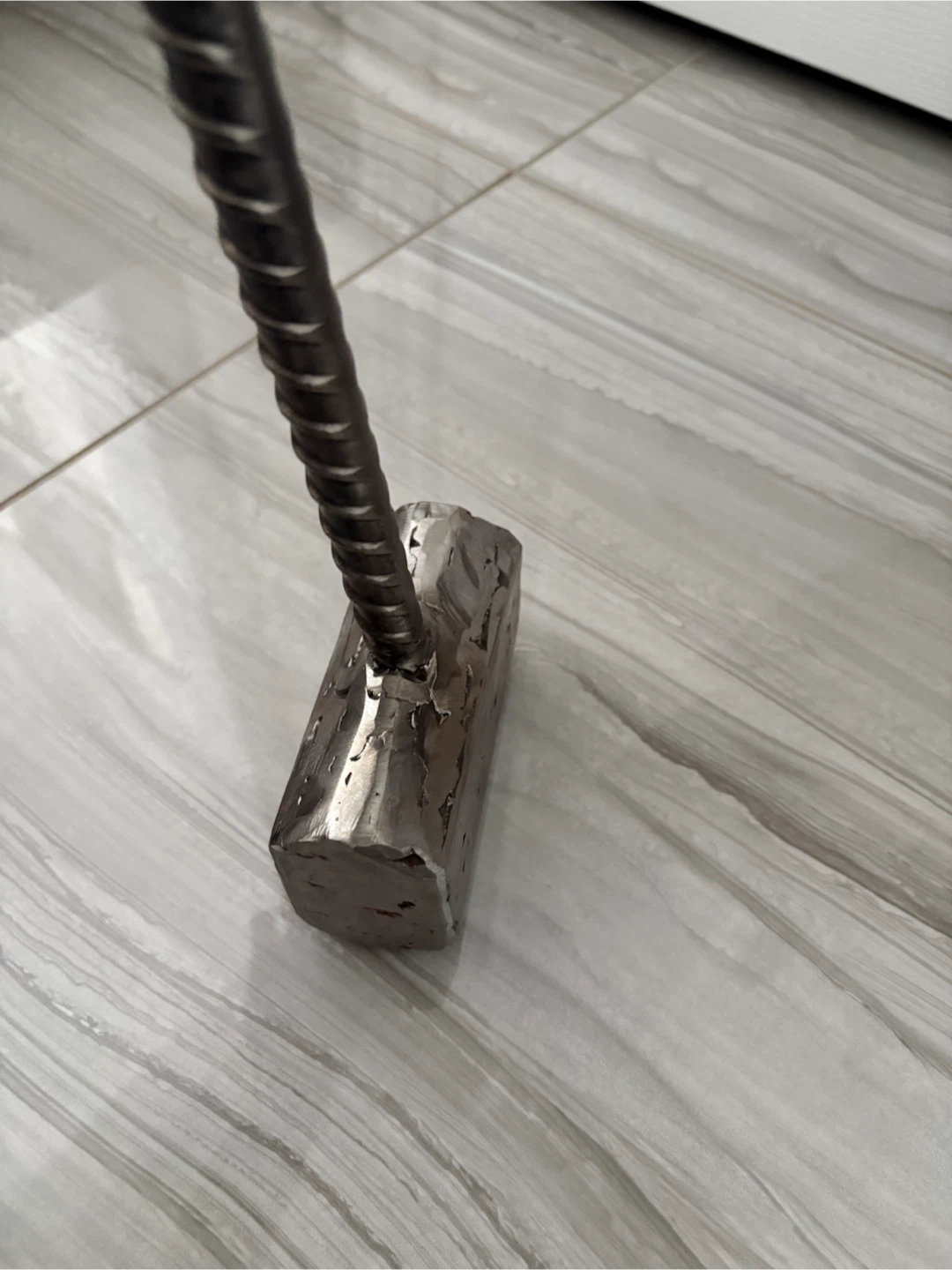 Handmade Metal Mjolnir Replica - photo 3