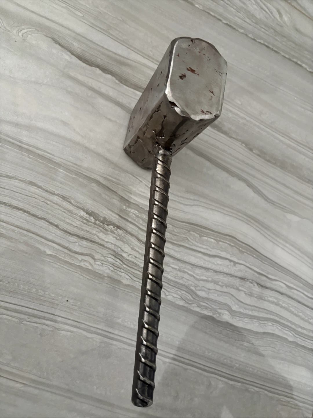 Handmade Metal Mjolnir Replica - photo 5