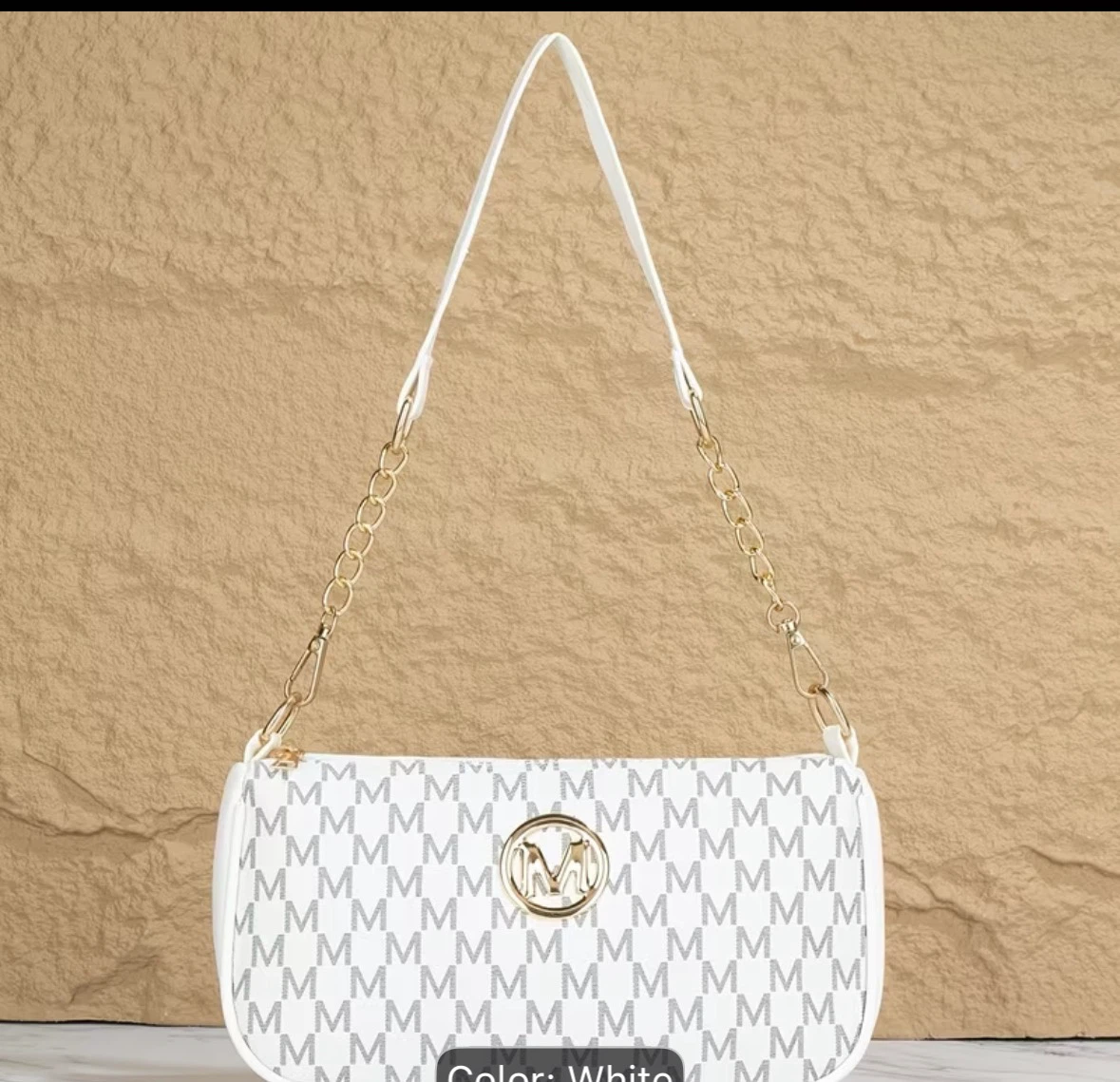 Shoulder Bag with M Monogram - photo 2