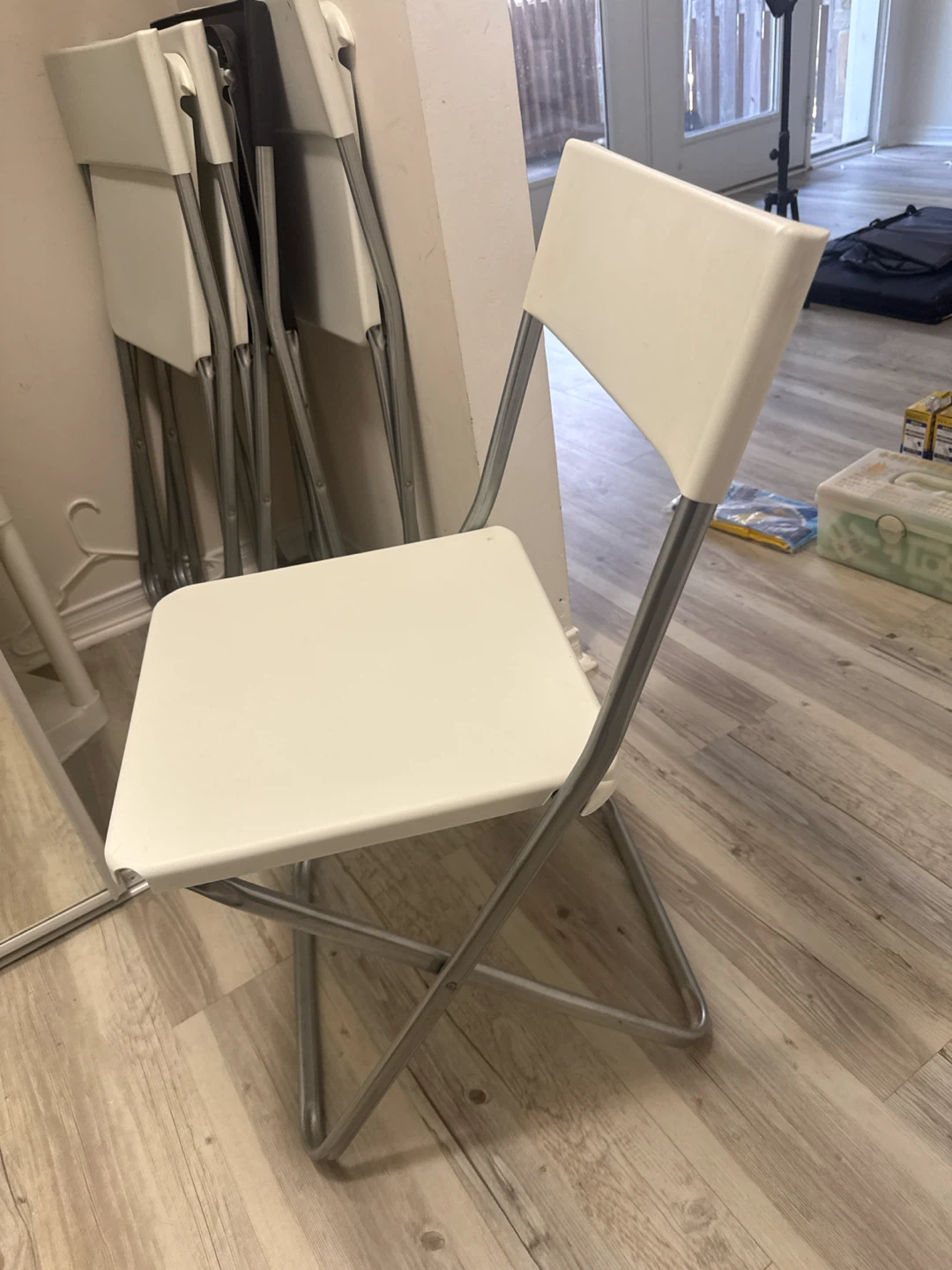 White Folding Chair