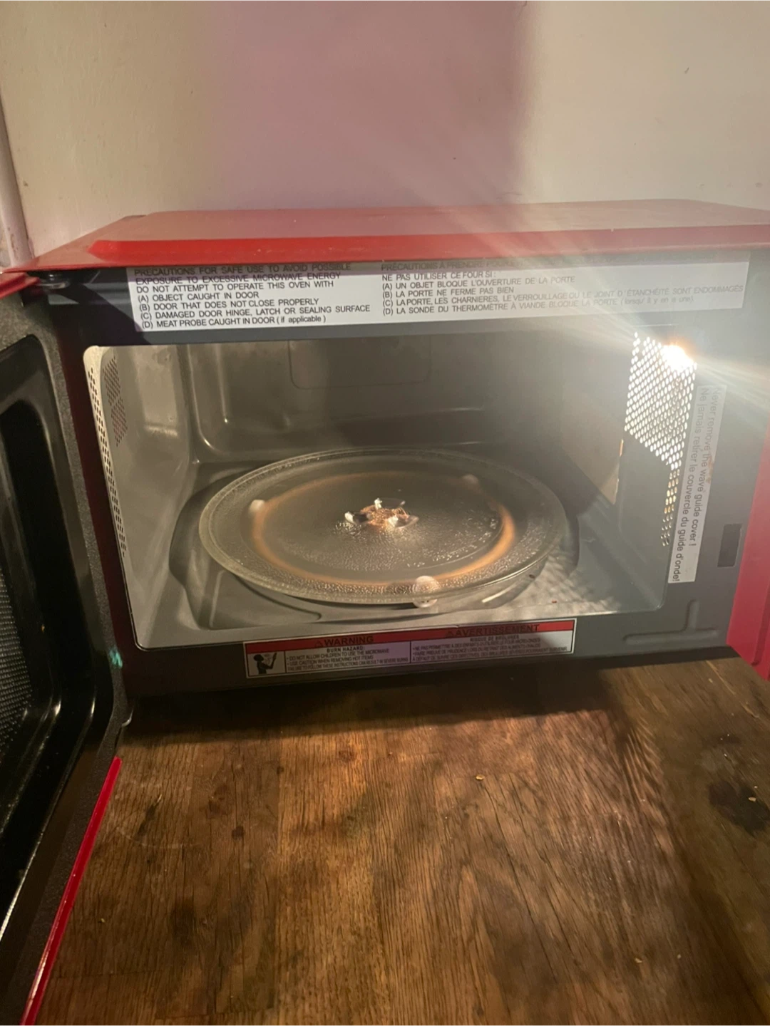 Farberware Red Microwave Oven - photo 3