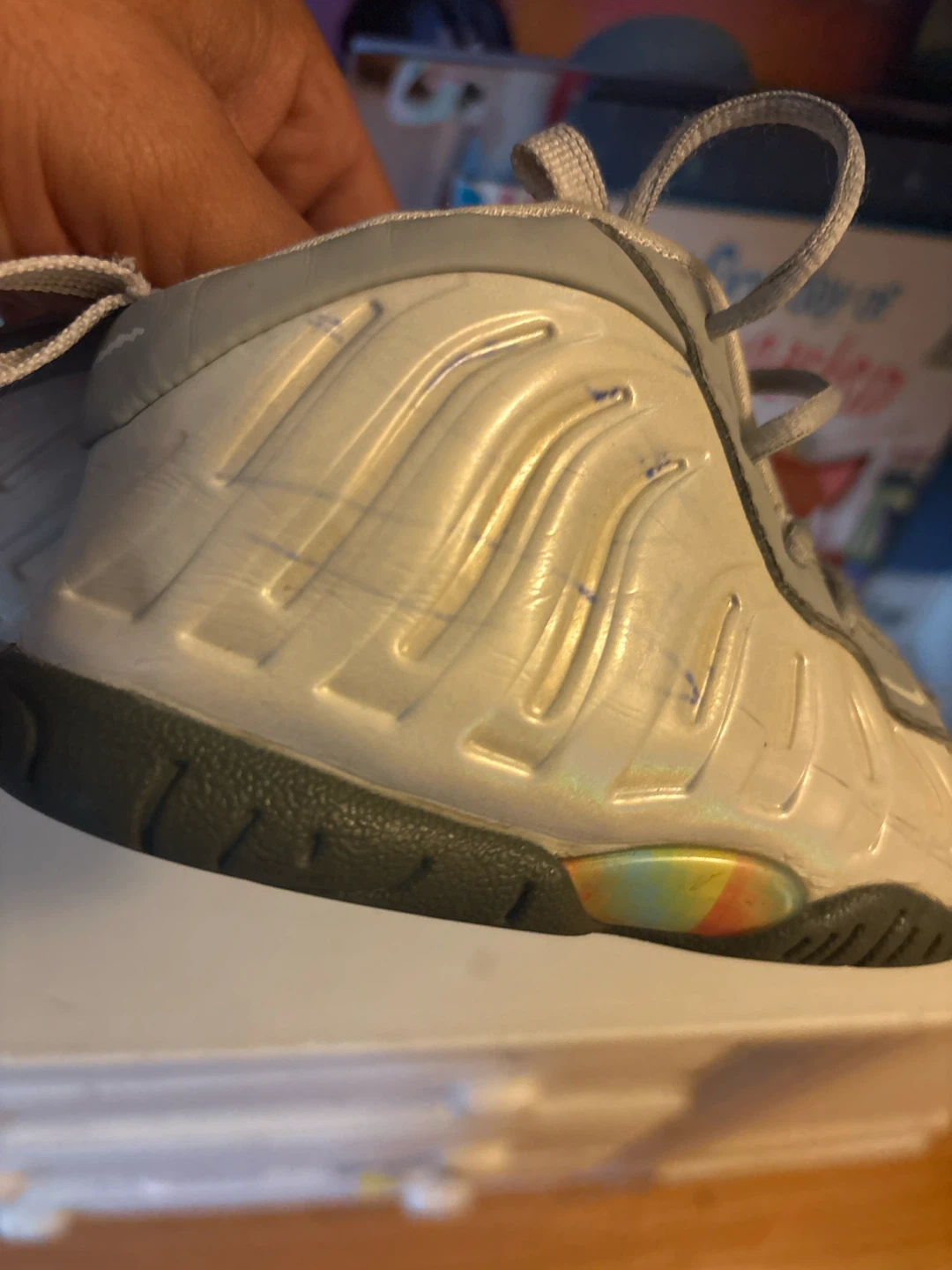 Nike Little Posite One Toddler Shoes 9c - photo 2