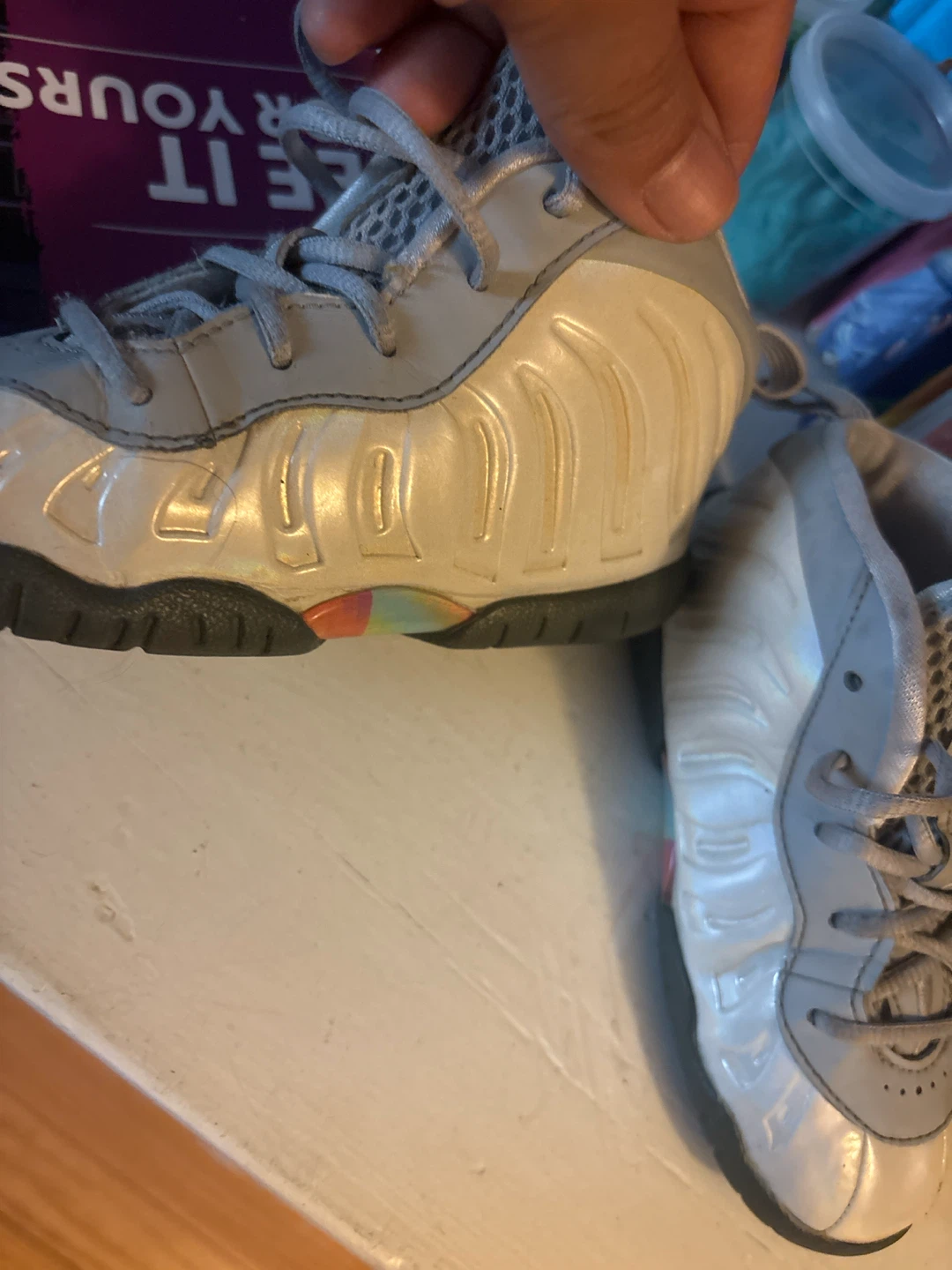 Nike Little Posite One Toddler Shoes 9c - photo 4