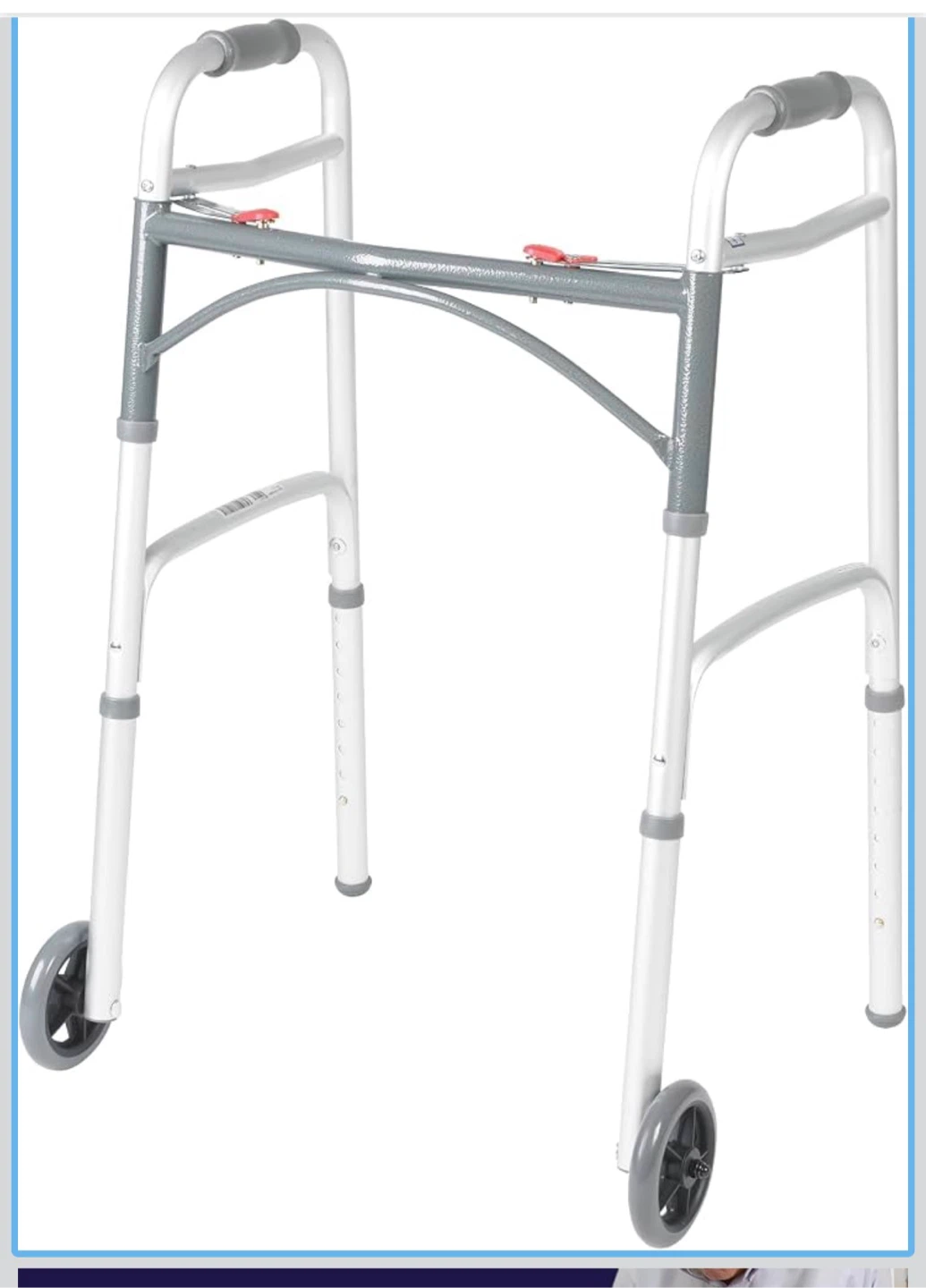 Folding Walker with Wheels