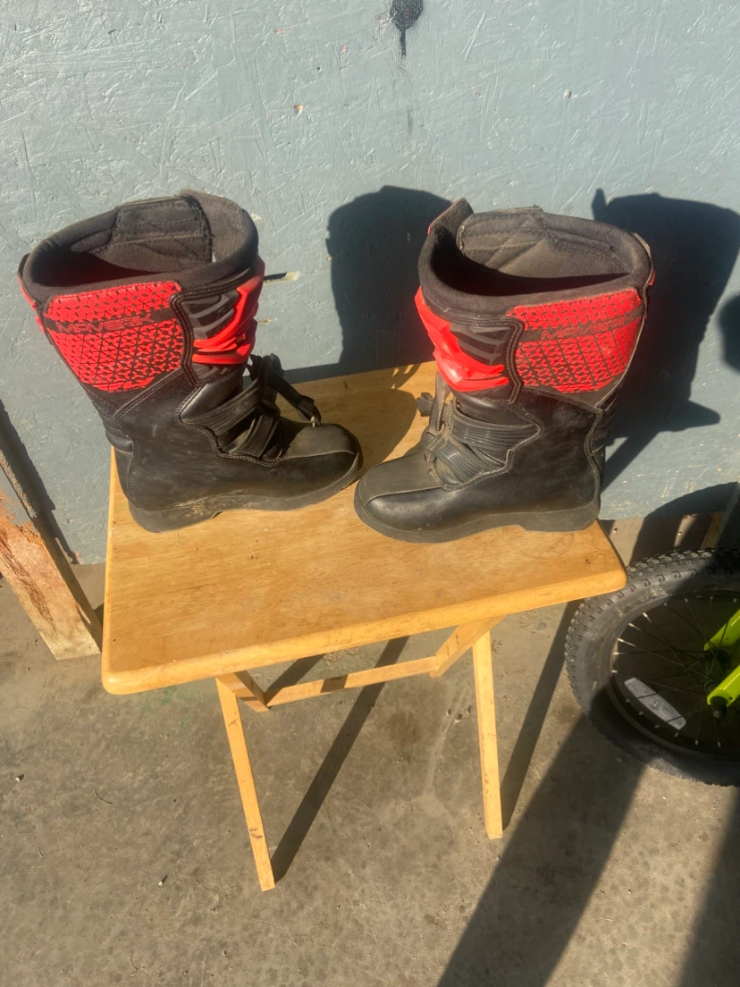 FLY Racing Maverick Youth Size 3 Motocross Boots