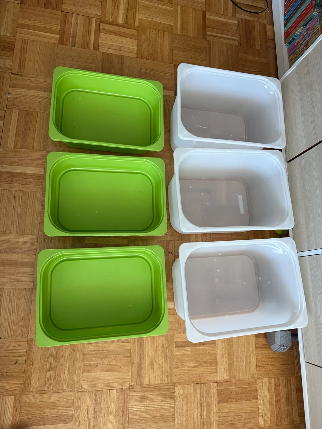 IKEA TROFAST Tall Solid Pine Storage Unit – Bins Optional - photo 3