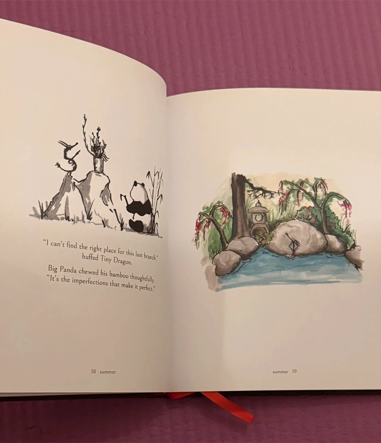 NEW✨Big Panda and Tiny Dragon Hardcover Book - photo 3