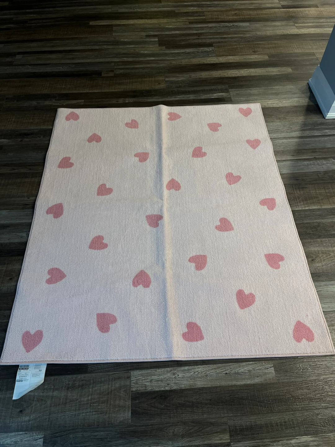IKEA Pink Heart Rug - photo 2